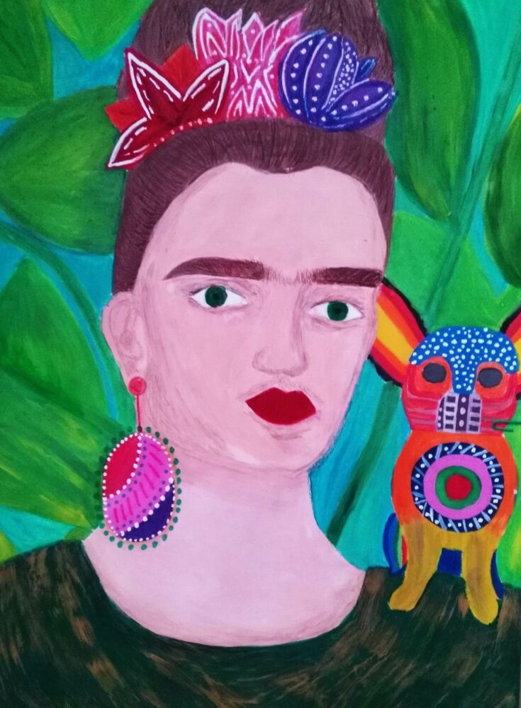V Ogólnopolski Konkurs Plastyczny „Spójrz okiem artysty – Frida Kahlo”